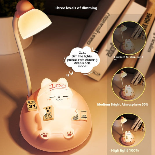 The Lazy Kitty Nightstand Companion