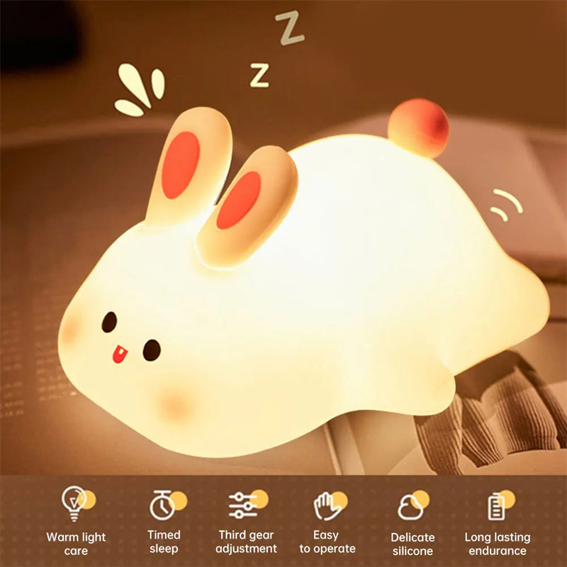 The Squishy Bunny Stress-Relief Companion