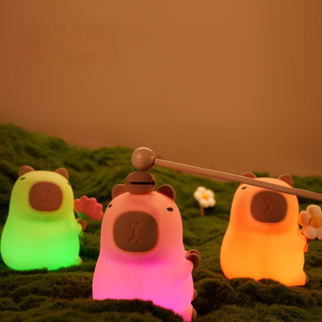 The Beat &amp; Glow Capybara Night Light