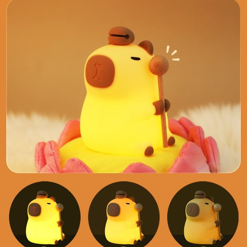 The Beat &amp; Glow Capybara Night Light