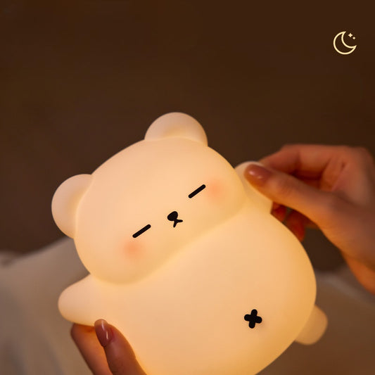 Cute Snoring Bear Night Lamp