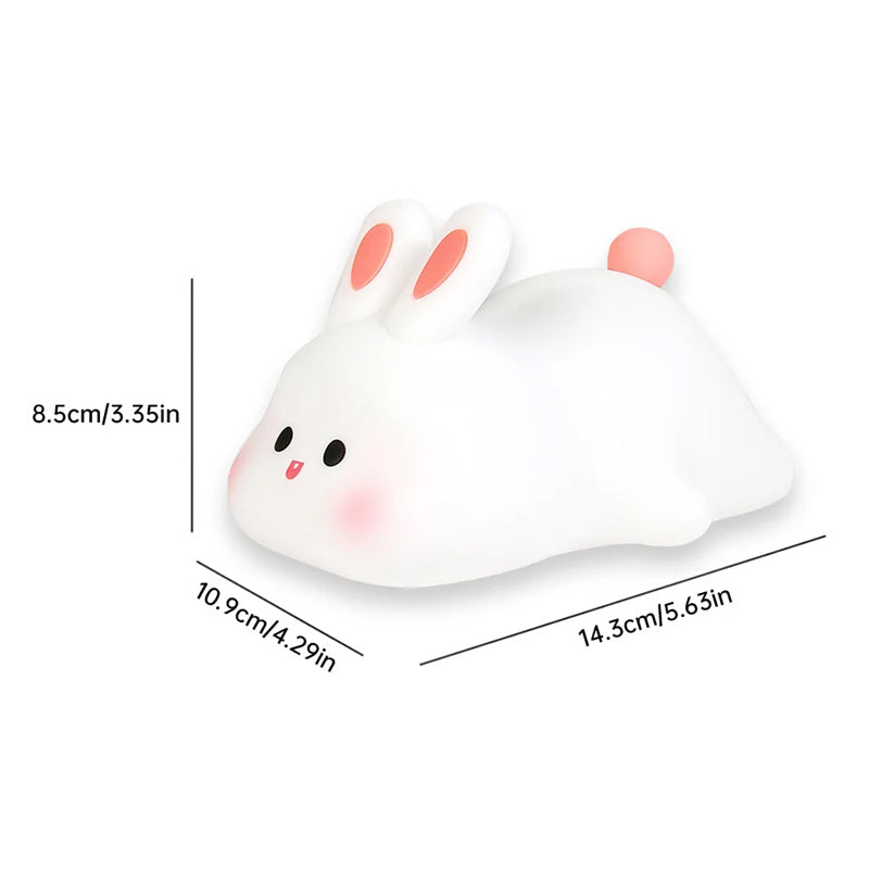 The Squishy Bunny Stress-Relief Companion