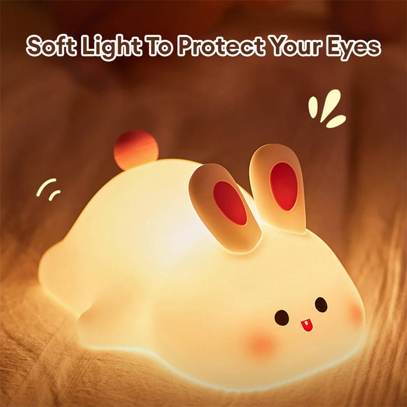 The Squishy Bunny Stress-Relief Companion