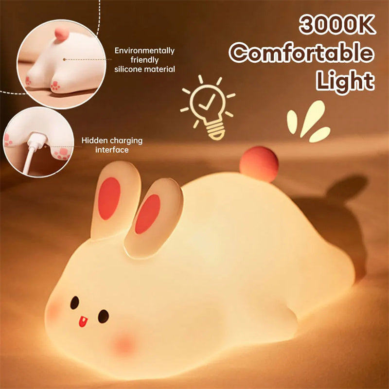 The Squishy Bunny Stress-Relief Companion
