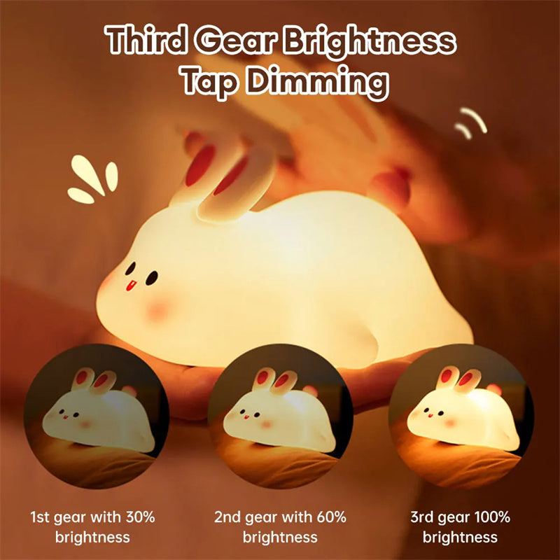 The Squishy Bunny Stress-Relief Companion
