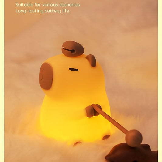 The Beat &amp; Glow Capybara Night Light